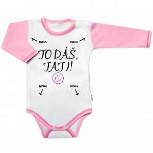 Body dl. rukáv - To dáš Tati!, vel. 74, holka