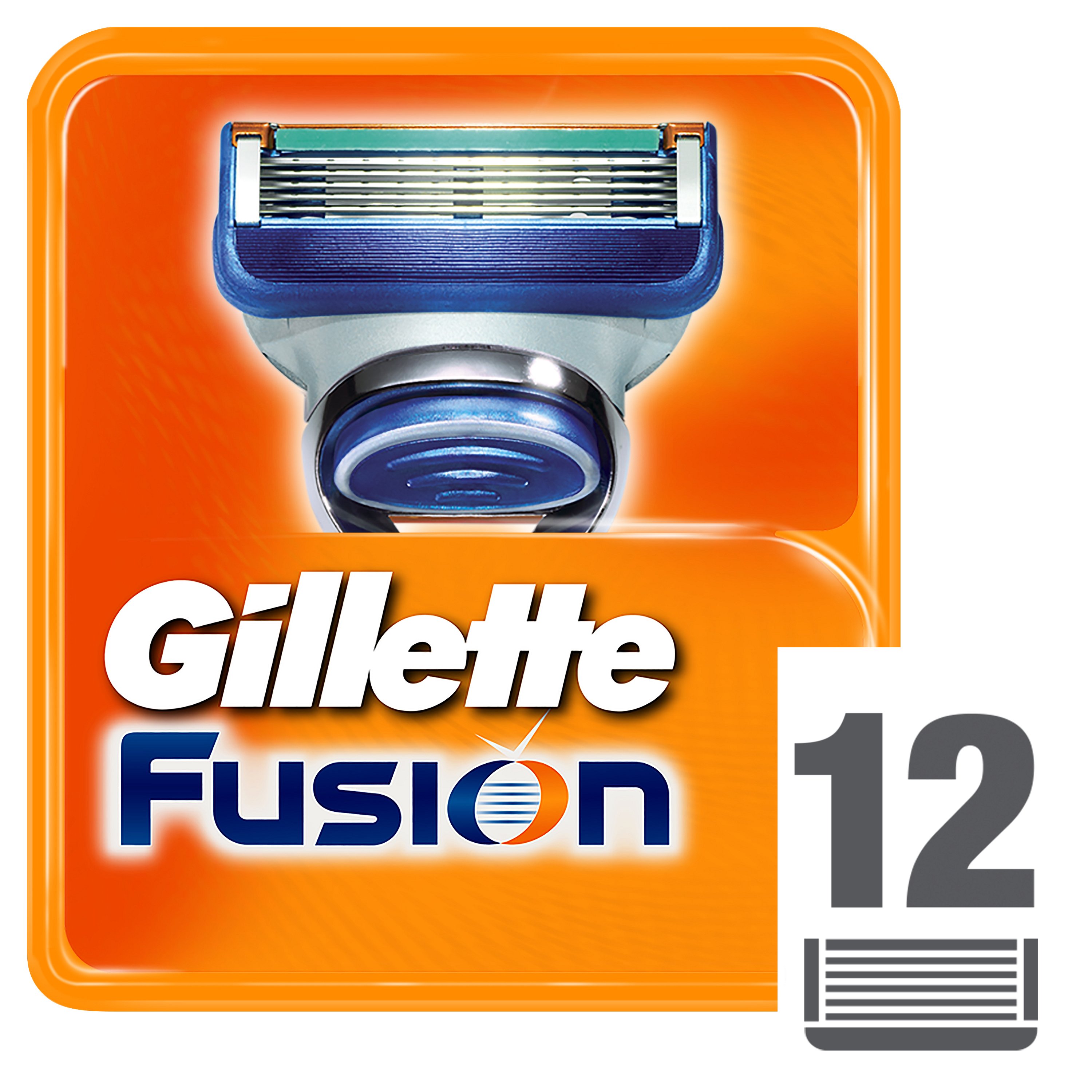 GILLETTE Fusion Manual 12ks - náhradní hlavice