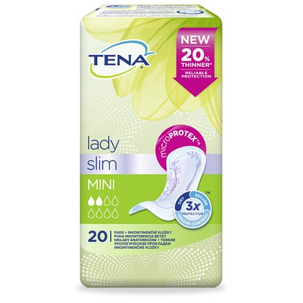 Inkontinenční vložky TENA Lady Slim Mini 20ks