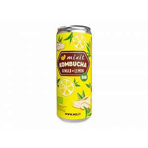 Mixit BIO Kombucha Zázvor a citron 330 ml