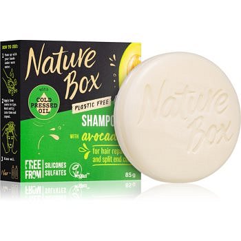 Nature Box Shampoo Bar Avocado Oil tuhý šampon 85 g
