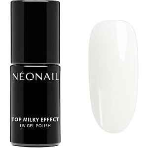 NEONAIL Top Milky Effect gelový vrchní lak na nehty odstín Creamy 7.2 ml