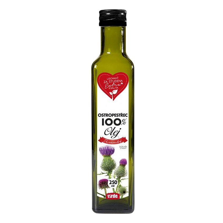 Virde Ostropestřec 100% olej 250ml