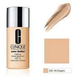 Clinique Tekutý make-up pro sjednocení barevného tónu pleti SPF 15 (Even Better Make-up) CN 18 Cream Whip 30 ml
