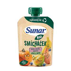 Sunar Bio Smícháček Ban/hruš/borův/dýně/batát 100g