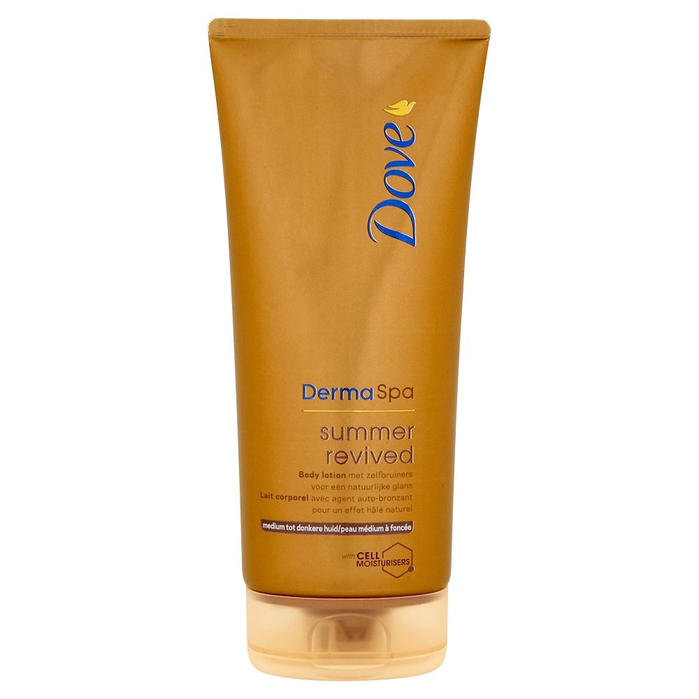 DOVE SPA Summer Revived Dark tělové mléko 200 ml