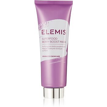 Elemis Superfood Berry Boost Mask hloubkově čisticí maska pro matný vzhled pleti 75 ml