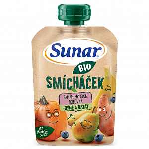 Sunar Bio Smícháček Ban/hruš/borův/dýně/batát 100g