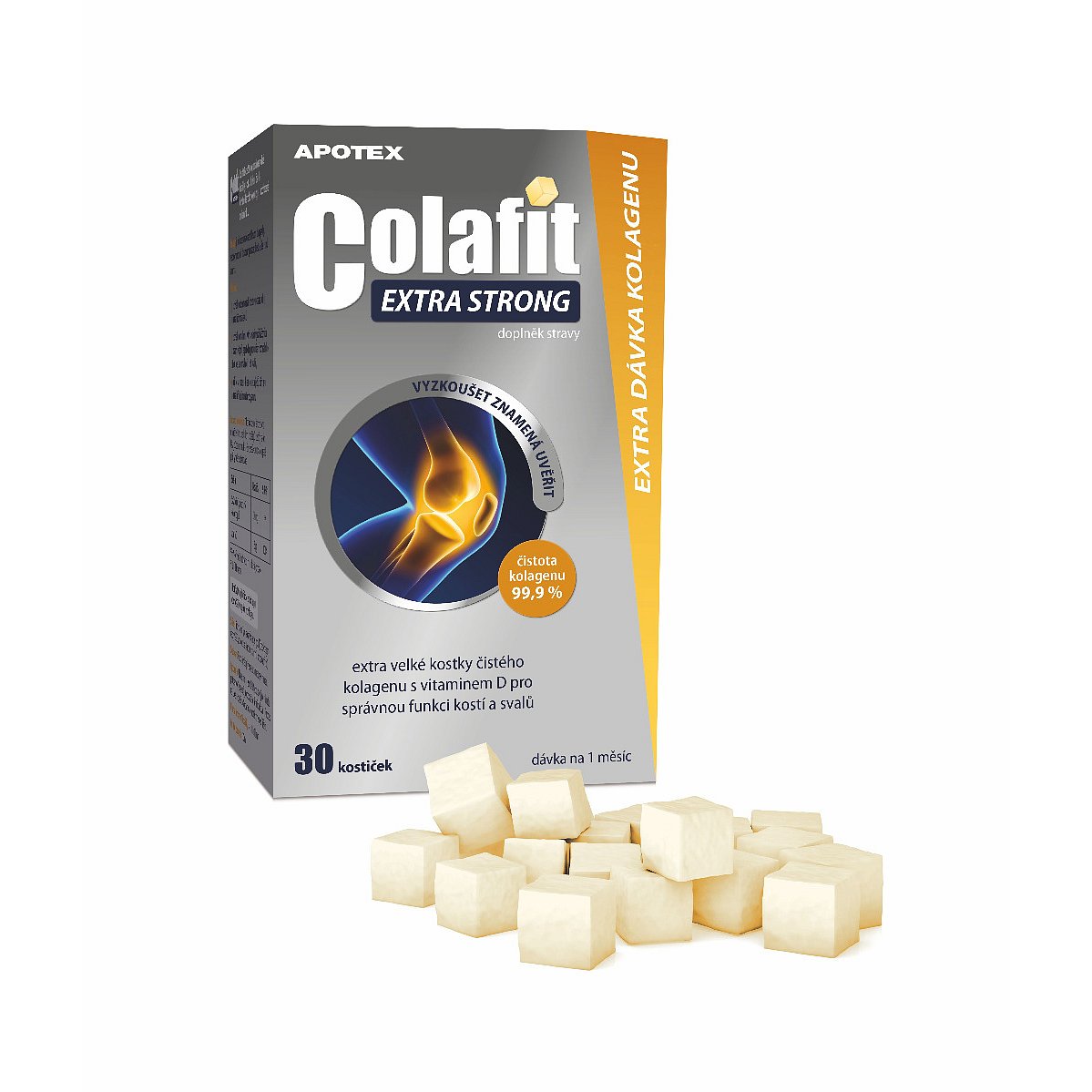 Colafit Extra strong 30 kostiček