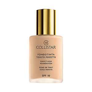 Collistar Foundation Perfect Wear voděodolný tekutý make-up SPF 10 odstín 1 Nude  30 ml
