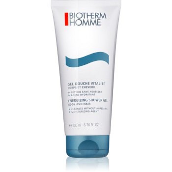 Biotherm Homme energizující sprchový gel na tělo a vlasy  200 ml