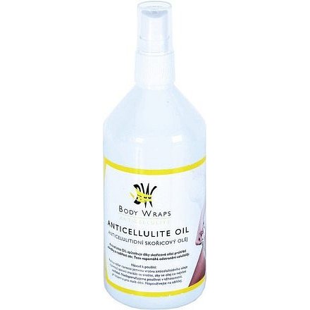 Body Wraps Anticelulite oil – skořicový olej 200ml
