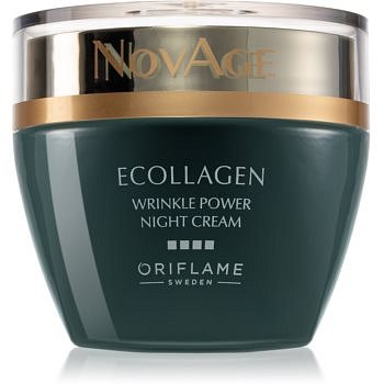 Oriflame Novage Ecollagen omlazující noční krém proti vráskám 50 ml
