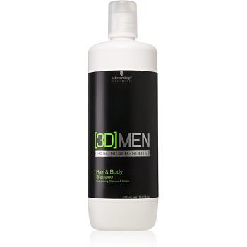 Schwarzkopf Professional [3D] MEN šampon a sprchový gel 2 v 1  1000 ml
