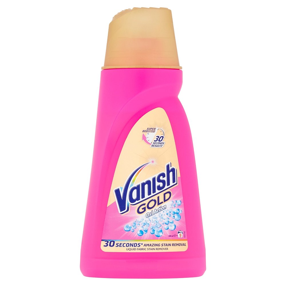 VANISH Oxi Action Gold tekutý odstraňovač skvrn 940 ml