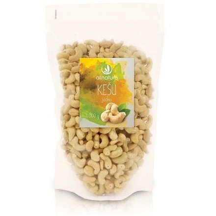 Allnature Kešu jádra 1000 g