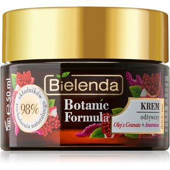 Bielenda Botanic Formula Pomegranate Oil + Amaranth intenzivně vyživující krém  50 ml