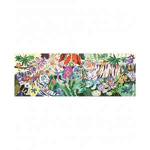 Djeco Puzzle Duhoví tygři - 1000 pcs