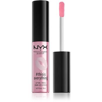 NYX Professional Makeup #thisiseverything olej na rty odstín 01 Sheer 8 ml