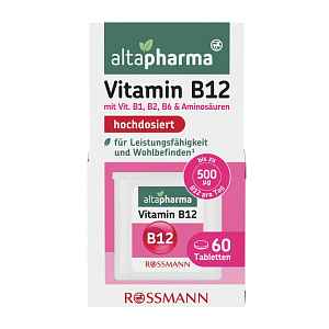 altapharma Tablety s vitaminy B a aminokyselinami, doplněk stravy 60 ks