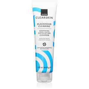 Avon Clearskin Blackhead Clearing čisticí peelingový gel proti černým tečkám 100 ml
