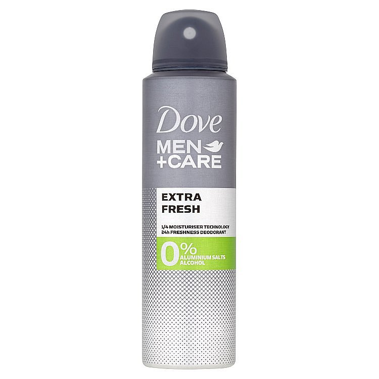 Dove Alu-free Men + Care Extra fresh deodorant sprej 150 ml