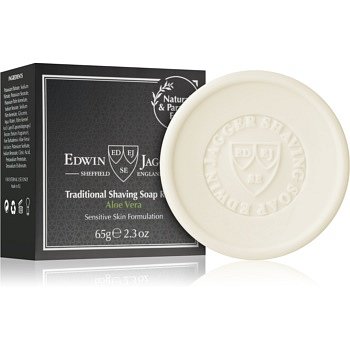 Edwin Jagger Aloe Vera mýdlo na holení náhradní náplň  65 g