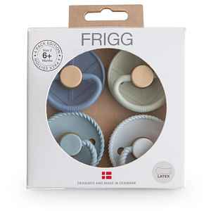 FRIGG 4 Pack Edition Size 2:6-18 months dudlík Skyline Serenity