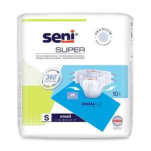 SENI SUPER SMALL KALHOTKY ABSORPČNÍ PRODYŠNÉ DENNÍ, BOKY 55-80CM,16