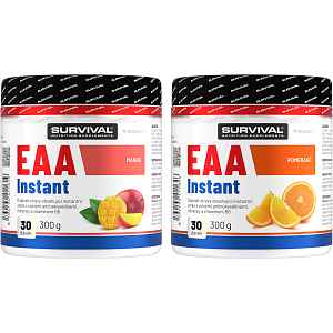 Survival EAA Instant AKCE 1+1 300 g mango + 300 g pomeranč