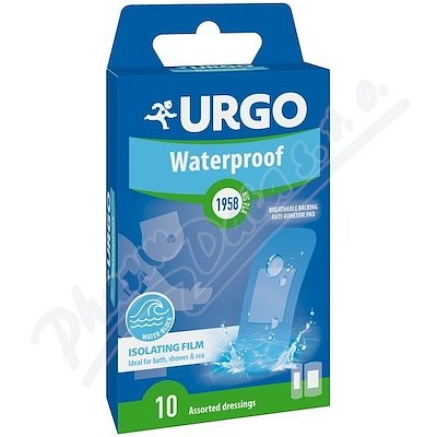 URGO WATERPROOF Voděodolná náplast 10ks NOVÁ - II. jakost