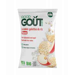 Good Gout Mini rýžové kolácky jablecné BIO 40g 10M