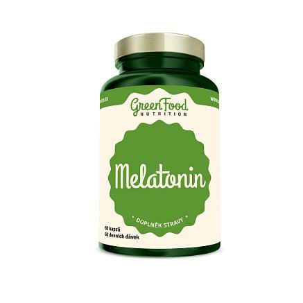 GreenFood Nutrition Melatonin 60cps