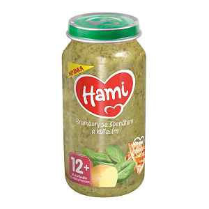 Hami Brambory se špenátem a kuřecím 12m+ 250 g