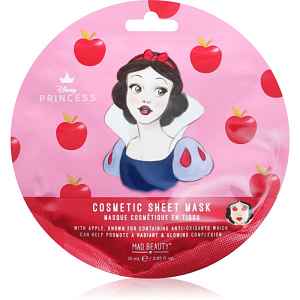 Mad Beauty Disney Princess Snow White plátýnková maska s revitalizačním účinkem 25 ml