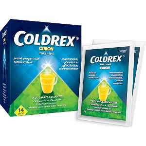 Coldrex horký nápoj citron 14 ks
