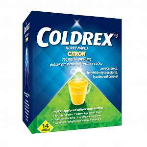 Coldrex horký nápoj citron 14 ks