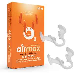 Airmax Sport - nosní dilatátor pro lepší dýchání nosem - velikost M - 2 kusy