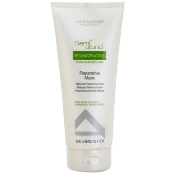 Alfaparf Milano Semi di Lino Reconstruction for Damaged Hair regenerační maska pro poškozené vlasy  200 ml