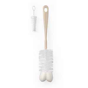 BabyOno kartáč na láhve a dudlíky béžový