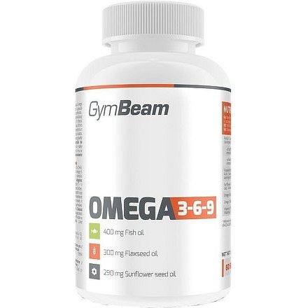 Gymbeam Omega 3-6-9 120 kapslí