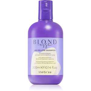 Inebrya BLONDesse No-Yellow Shampoo šampon neutralizující žluté tóny pro blond a šedivé vlasy 300 ml