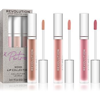 Makeup Revolution X Petra XOXO sada na rty