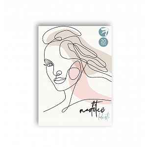 Nadotec Ladnosti Punčochové kalhoty tvarující 20 DEN vel. 5XL 1 ks černé