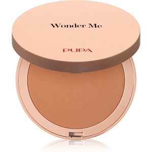 PUPA Milano Wonder Me Bronzer kompaktní bronzující pudr pro dokonalou pleť odstín 004 - Dark Warm 7.5 g