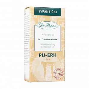 Čaj Pu-Erh 100g čaj čínských císařů Dr. Popov