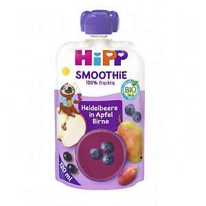 HiPP BIO Smoothie Jablko-Hruška-Borůvky 120ml