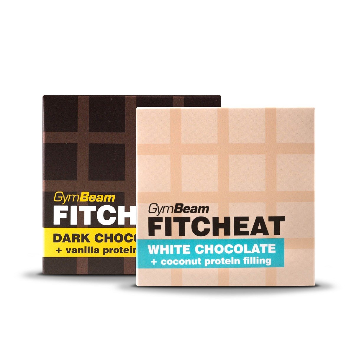 Gymbeam Fitcheat Protein Chocolate 90 g dark chocolate vanilla