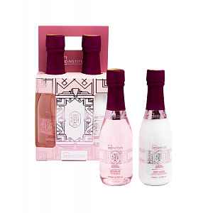 IDC Institute Scented Rose Champagne Koupelová sada 2x200 ml