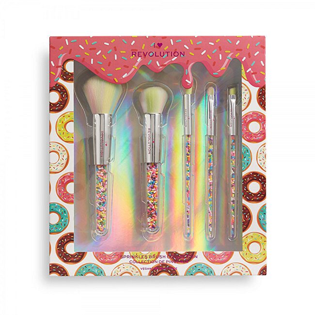 Revolution  Sada kosmetických štětců Sprinkles (I♥Revolution Sprinkles Brush Set)